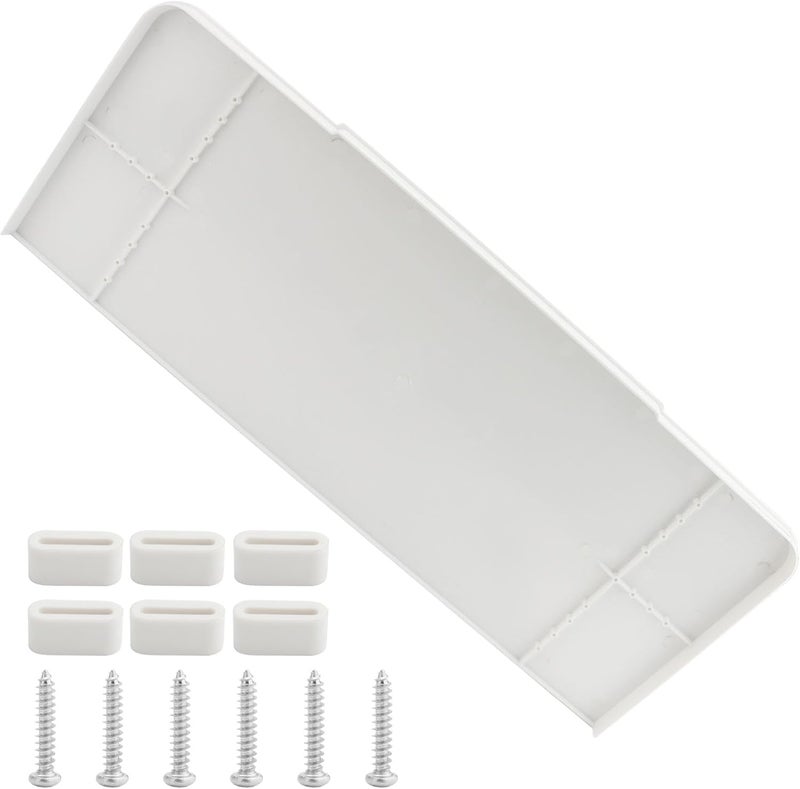 8B8B 40271 Toilet Tank Replacement Cover for Universal White Toilet - Image 1
